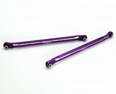 Treal Aluminum 7075 Front Lower Link Bars (2) pcs for Axial RBX10 Ryft (Purple) ...