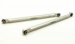 Treal Aluminum 7075 Front Lower Link Bars (2) pcs for Axial RBX10 Ryft (Silver) ...