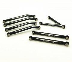 Treal Aluminum 7075 High Clearance Links Set (4P) for SCX24 C-10 Jeep (Black) ...