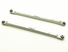 Treal Aluminum 7075 Rear Upper Links Set(2) pcs for 1/10 Axial Ryft (Silver) ...