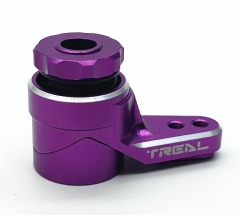 Treal Aluminum 7075 Servo Saver 25T Adjustable Clamping for Axial RBX10 Ryft 1/10th Truck (Purple) ...