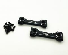 Treal Aluminum 7075 Front and Rear Cross Brace Set Chassis for LMT (Black)