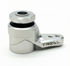 Treal Aluminum 7075 Servo Saver 25T Adjustable Clamping for Axial RBX10 Ryft 1/10th Truck (Silver) ...