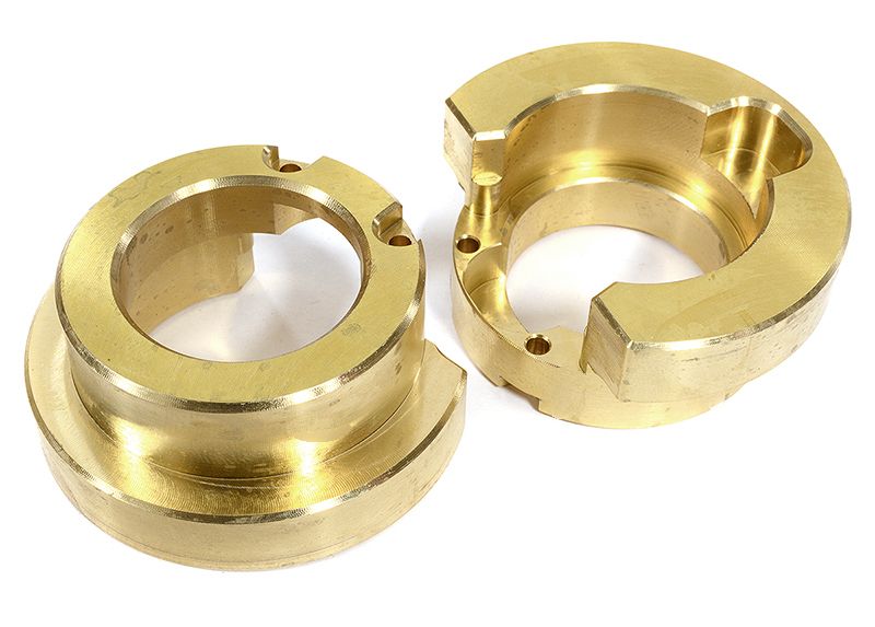 Brass Alloy 123g Each Weight Add-On Set for Traxxas 1/10 TRX-4 Trail Crawler C29873