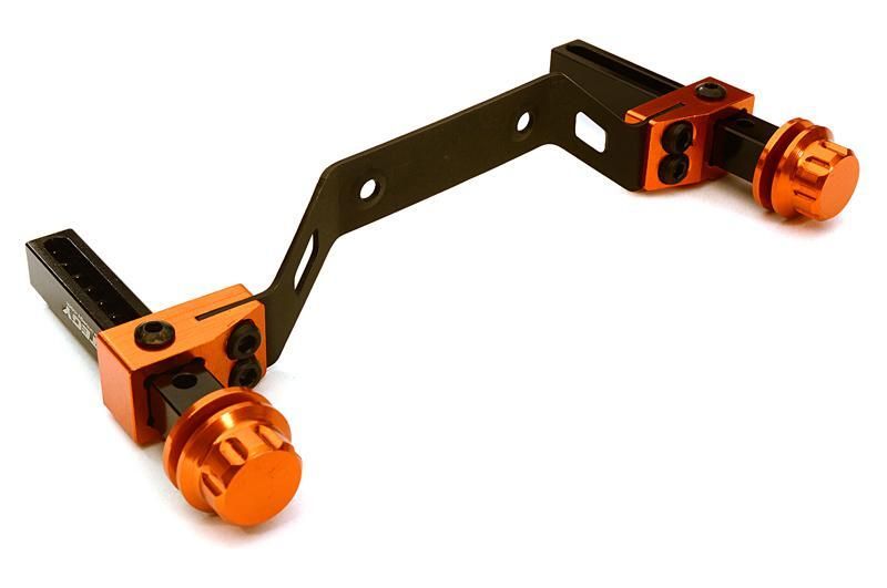 Extended Front Body Mount & Post Set for Traxxas Slash 4X4 C27864ORANGE