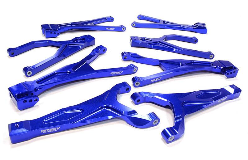 Billet Machined Suspension Kit for Traxxas 1/10 Scale Summit 4WD C25904BLUE
