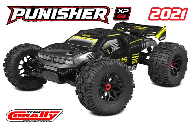 Punisher XP 6S 1/8 Monster Truck LWB RTR Brushless COR00171 