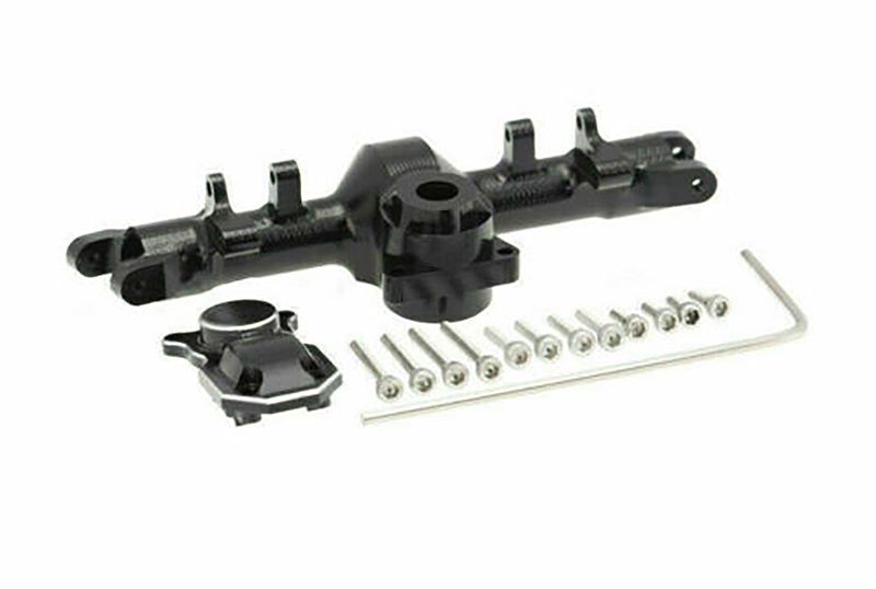 Alloy Machined Front Axle Housing w/ Diff Cover for Axial 1/24 SCX24 C30345 