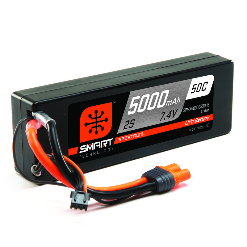 5000mAh 2S 7.4V Smart 50C; IC3