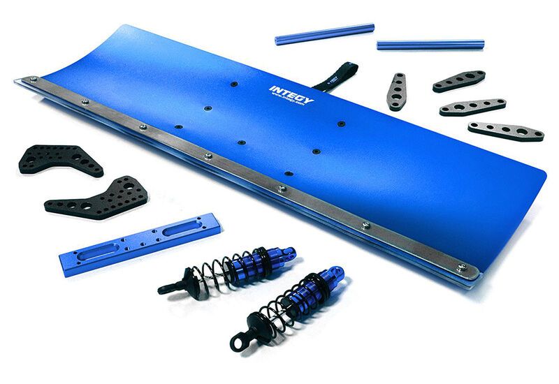 Alloy Machined Snowplow Kit for Traxxas 1/10 Maxx Truck 4S C29605BLUE