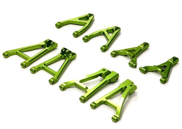 Billet Machined Type III Suspension Conversion Kit for Traxxas 1/16 Slash T3542GREEN