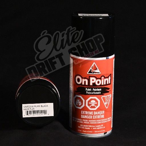 On Point 150ml RC Spray Paint - Pure Black