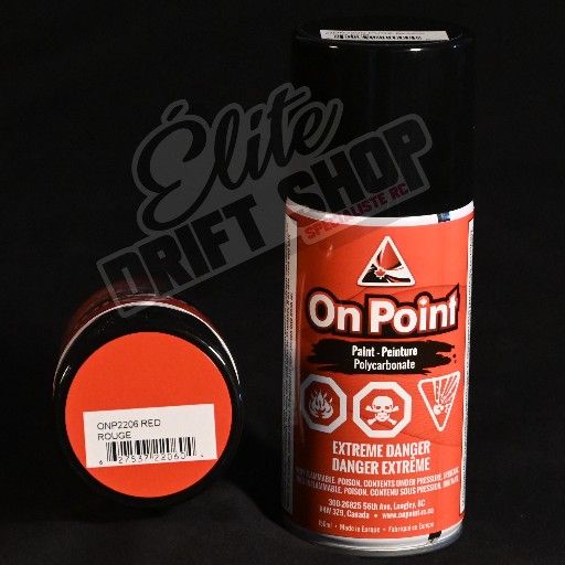 On Point 150ml RC Spray Paint - Red