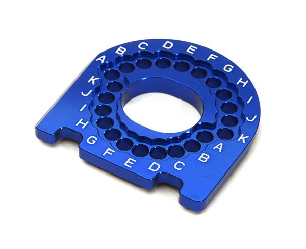Billet Machined Motor Mounting Plate for Traxxas 4-Tec 2.0 C28178BLUE