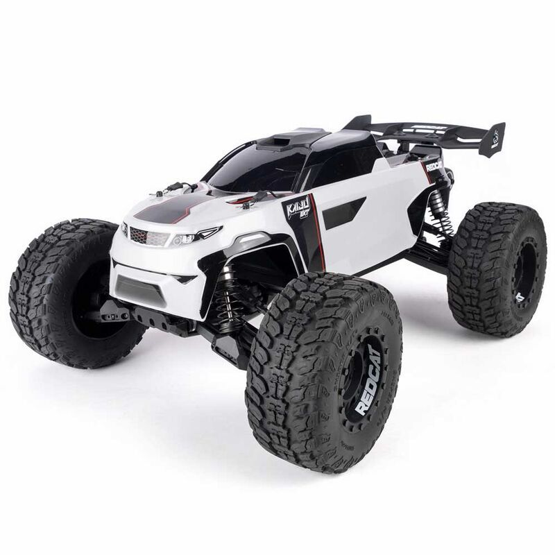 White-Kaiju-EXT Monster Truck 1/8 Scale Brushless Electric (Batteries & Charger NOT Included)