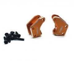 Treal Aluminum 7075 Front Link Mounts for Axial RBX10 Ryft (Orange) ...