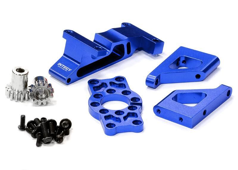 Brushless Conversion Motor Mount Set for 1/10 Revo 3.3 & Slayer(both) T3285BLUE