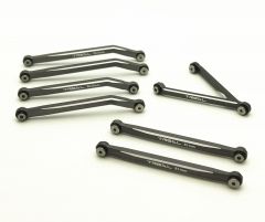 Treal Aluminum 7075 Links Set (4P) for SCX24 1:24 Scale (Grey) ...