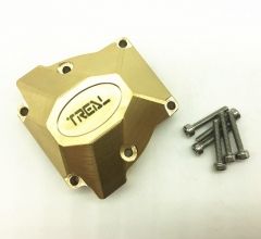 Treal Brass Heavy Weight Differential Cover 80g for Redcat Gen8-Gold