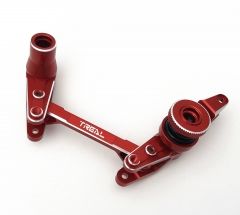 Treal Traxxas MAXX Steering Assembly (Red)