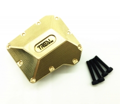 Treal TRX4 Brass Diff Cover Gold