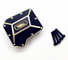 Treal TRX6 Brass Diff Cover Black