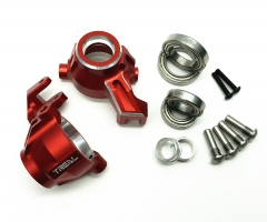 Treal Traxxas MAXX Front Knuckles Arms Set (Red)