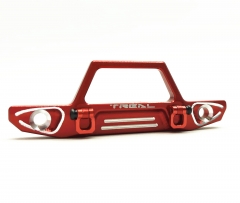 Treal Aluminum 7075 Front Bumper for Axial SCX24Deadbolt (Red) ...