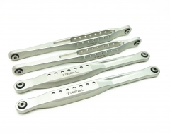 Treal Lower 4 Trailing Arms Links Set for Losi LMT (Silver) ...
