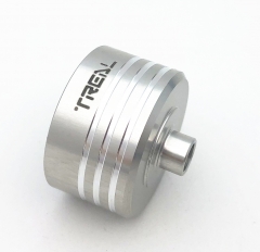 Treal Aluminum 7075 Diff Housing for Losi LMT (Silver) ...