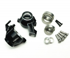 Treal Traxxas MAXX Front Knuckles Arms Set (Black)