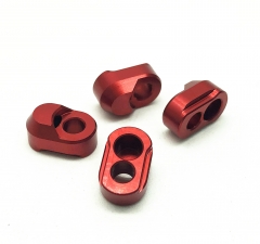 Treal Aluminum 7075 Hinge Pin Retainers for Traxxas X-MAXX (Red) ...