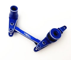 Treal Traxxas MAXX Steering Assembly (Blue)