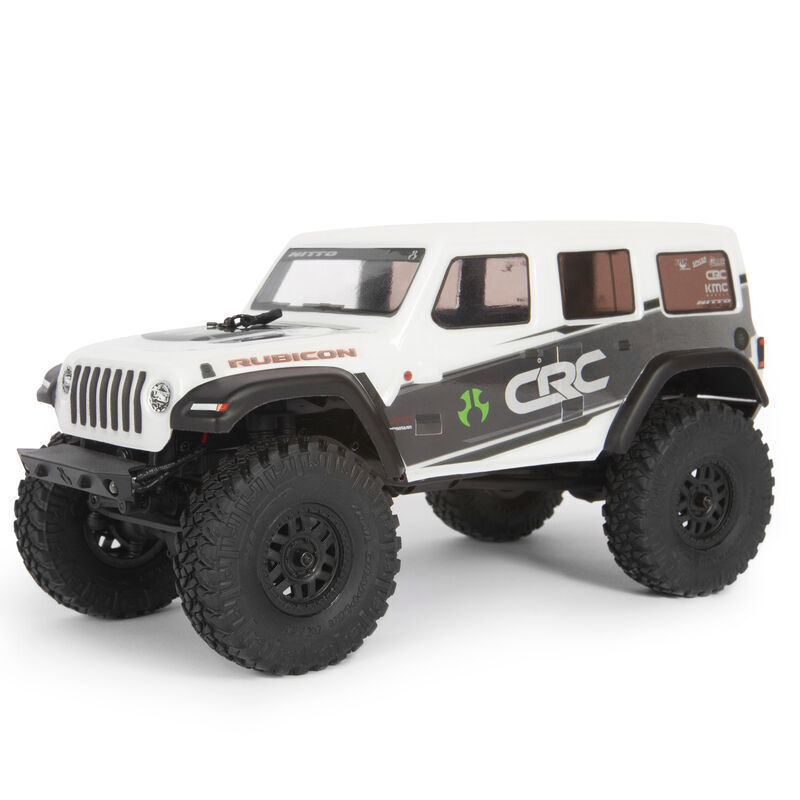 SCX24 2019 Jeep Wrangler JLU CRC 1/24 4WD RTR Wht