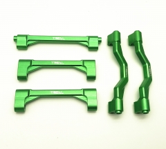 Treal Aluminum 7075 Chassis Cross Brace Set(5) for Losi LMT (Green) ...