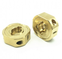 Treal Brass Heavy Duty Counterweight Rear Axle Balance Weights (2) for Element Enduro RC Gold