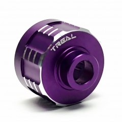 Treal Aluminum 7075 Diff Housing Cup Compatible with Axial RBX10 Ryft (Purple) ...