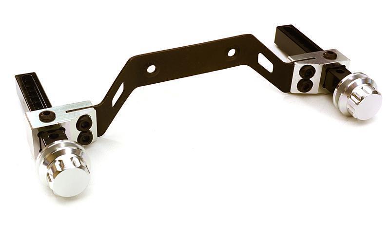 Extended Front Body Mount & Post Set for Traxxas Slash 4X4 C27864SILVER