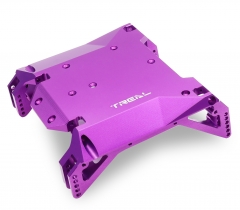 TREAL Ryft Chassis Skid Plate Aluminum 7075 CNC Machined, Center Skid Board for Axial Ryft RBX10 PURPLE