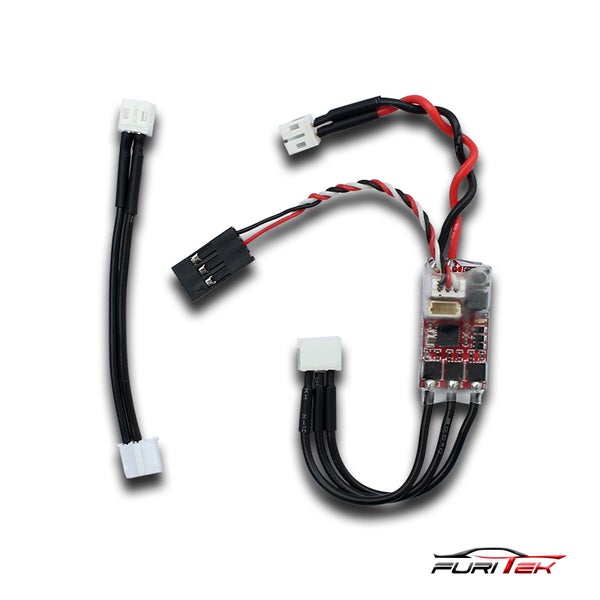 FURITEK IGUANA 20A/40A BRUSHED ESC FOR AXIAL SCX24 WITH FOC TECHNOLOGY