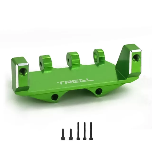 TREAL SCX24 Servo Mount Compatible with EMAX Servo Alu# 7075 for Axial SCX24 - Green