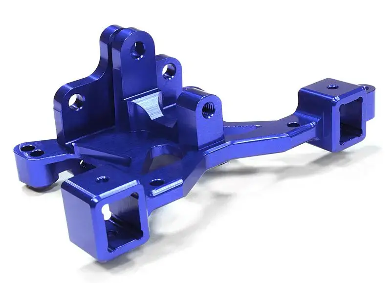 Billet Machined Rear Body Post Tower & Pin Mount for Traxxas 1/10 Scale Summit C26198BLUE