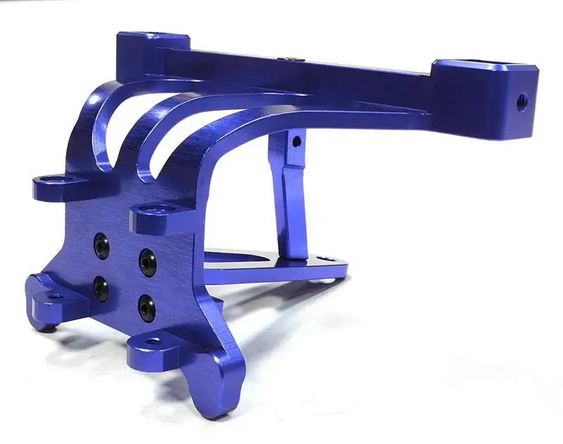 Billet Machined Front Body Post Tower & Pin Mount for Traxxas 1/10 Scale Summit C26197BLUE