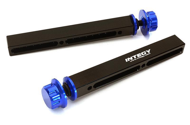 Adjustable Front Body Post Set for Traxxas 1/10 Scale Summit C27965BLUE