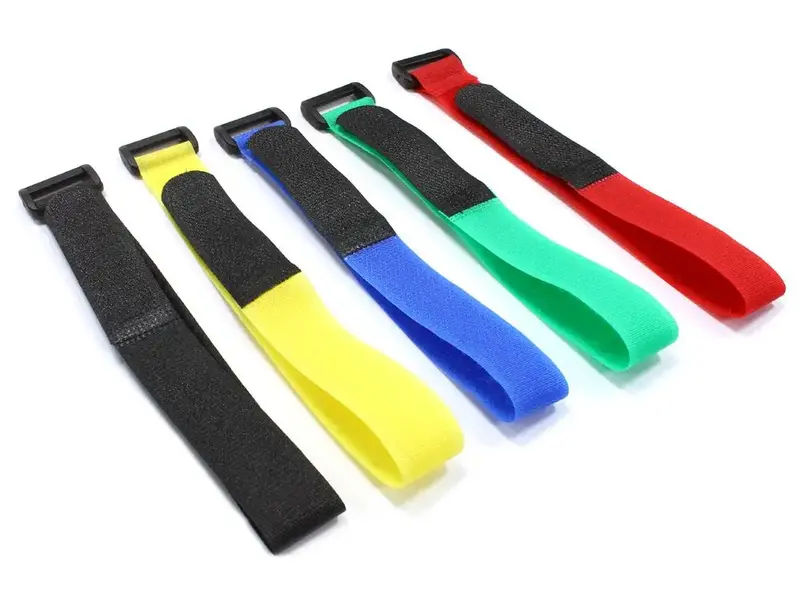 Multicolor 300mm Battery Strap (5) for RC Car, Boat, Helicopter & Airplane C24836
