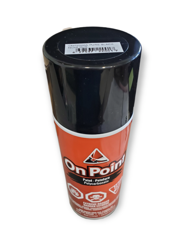 On Point 400ml RC Spray Paint - Pure Black 