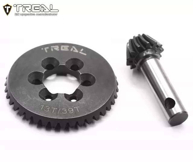 TREAL SCX6 Overdrive Gears OD Ring&Pin Gear Set 13T/39T Helical for Axial 1/6 SCX6