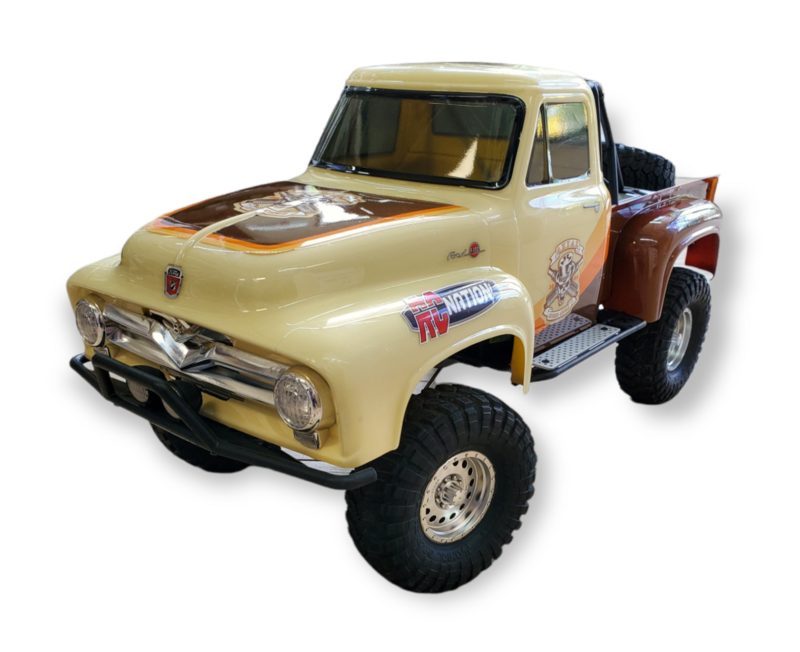 USED Axial SCX10 II F100 - Cream/Brown