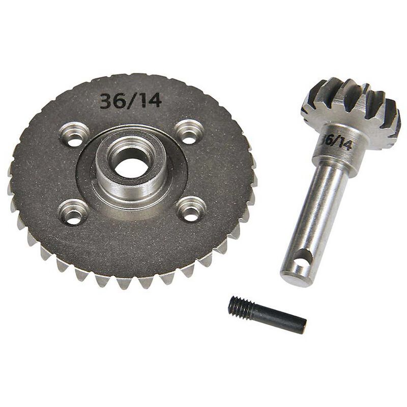 Axial Heavy Duty Bevel Gear Set 36T 14T