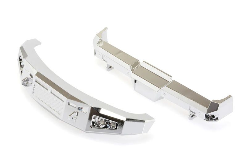 KAOS Silver Chrome Bumper Set (F/R for F250 or F450)